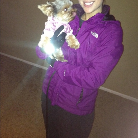 The North Face Women's Hyvent Purple Raincoat Jacket, Size Small - Picture 2 of 8